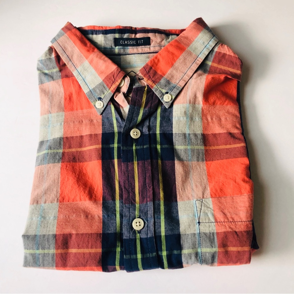 St Johns Bay Short Sleeve Button Down